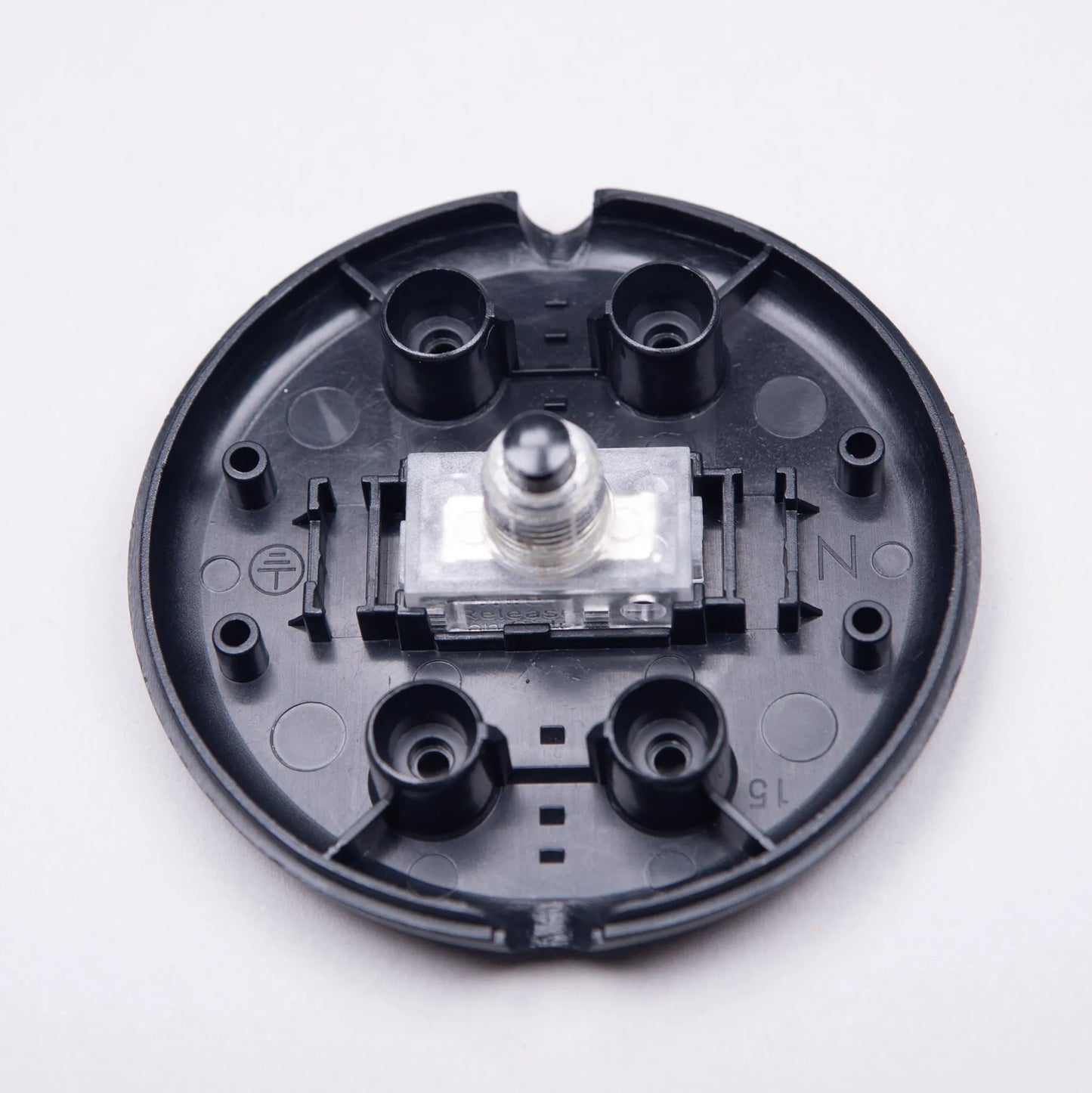 White Round Foot Floor Switch with Push Terminal CE & UL