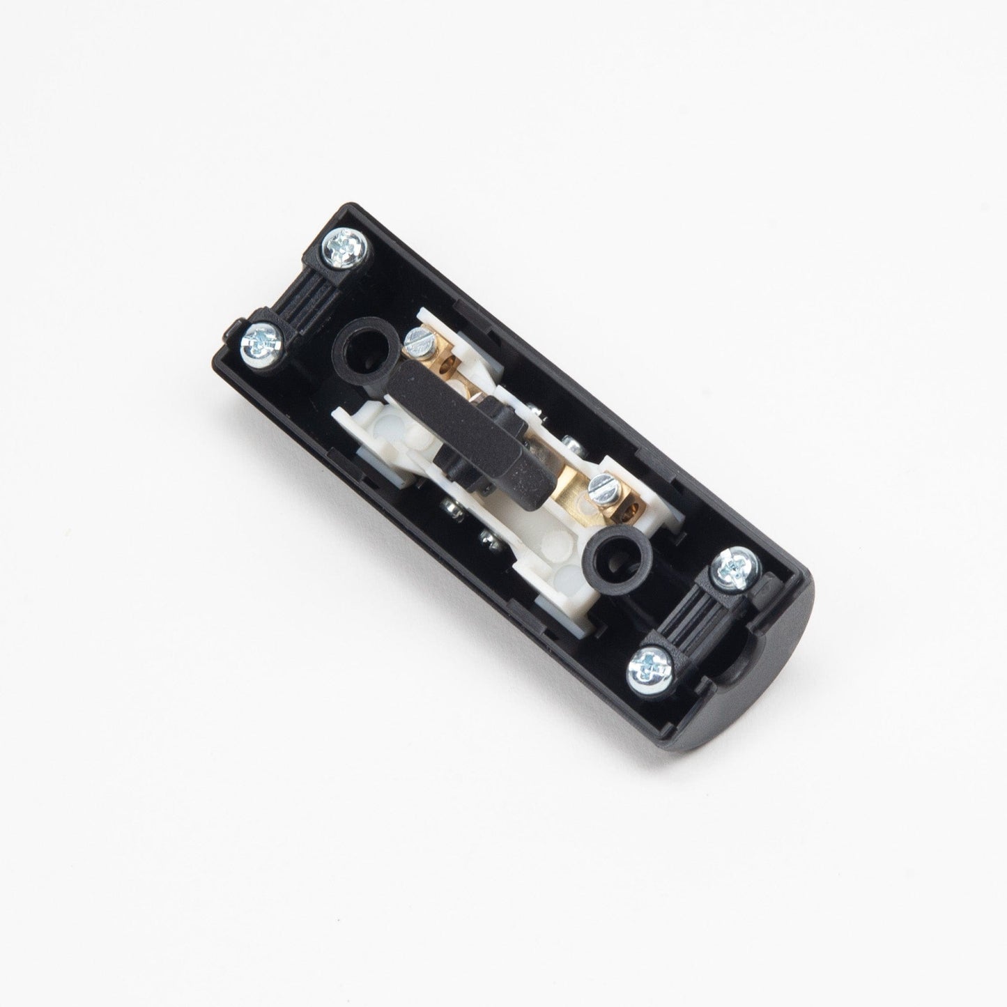 Black Inline Cylinder Switch (with earth)