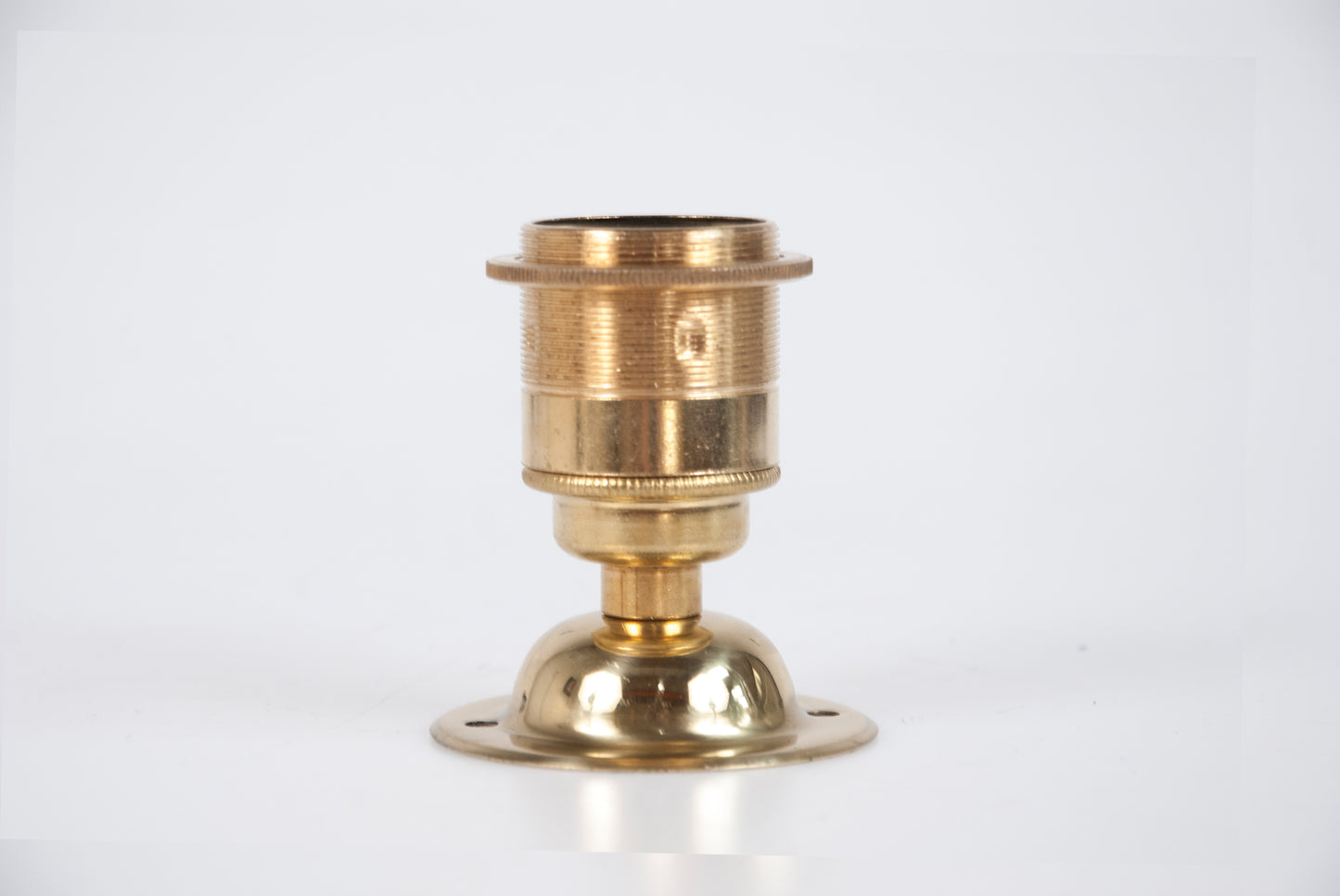 E27 Fixed Period Wall Light - Brass
