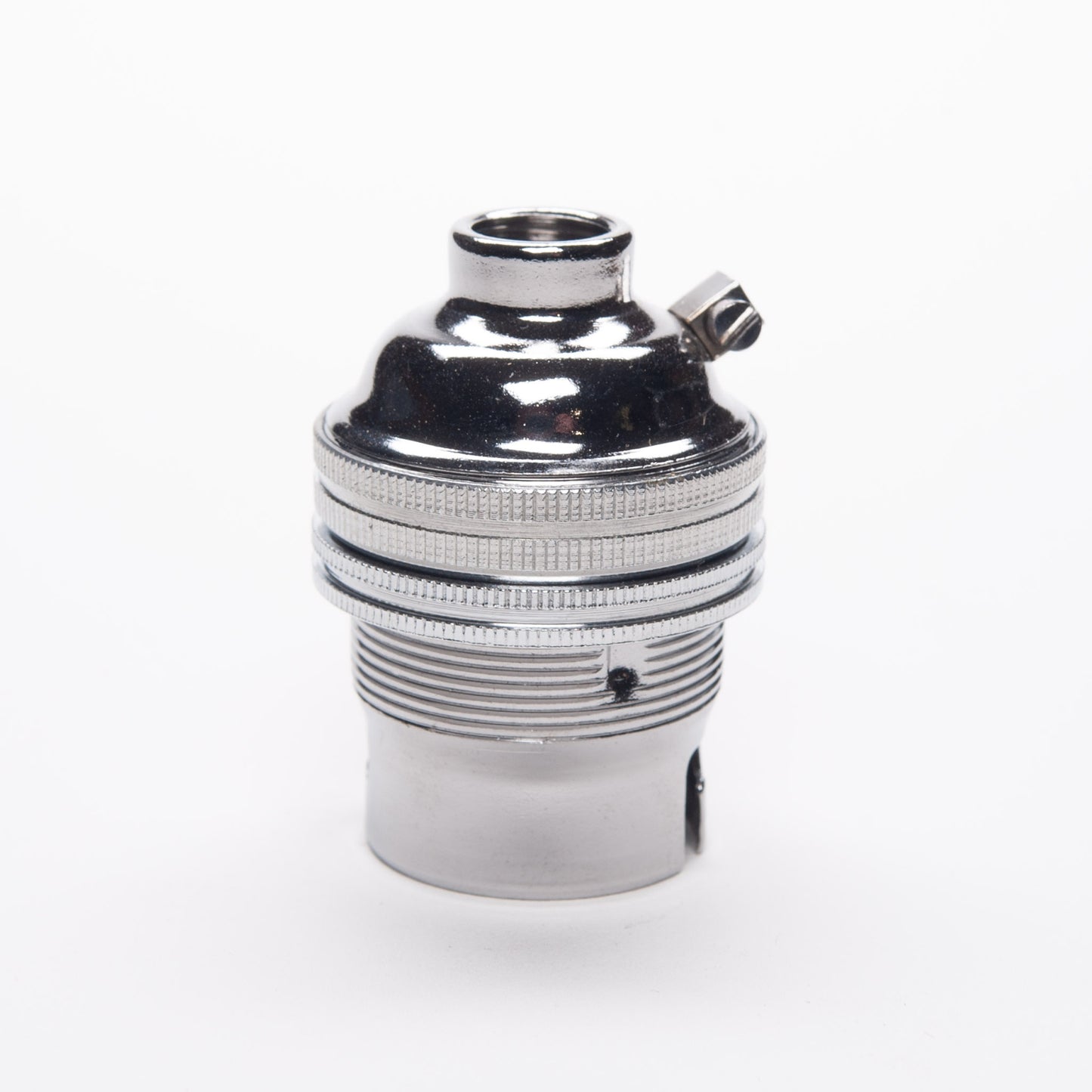 Bayonet Period Lampholder M10 Thread - Chrome