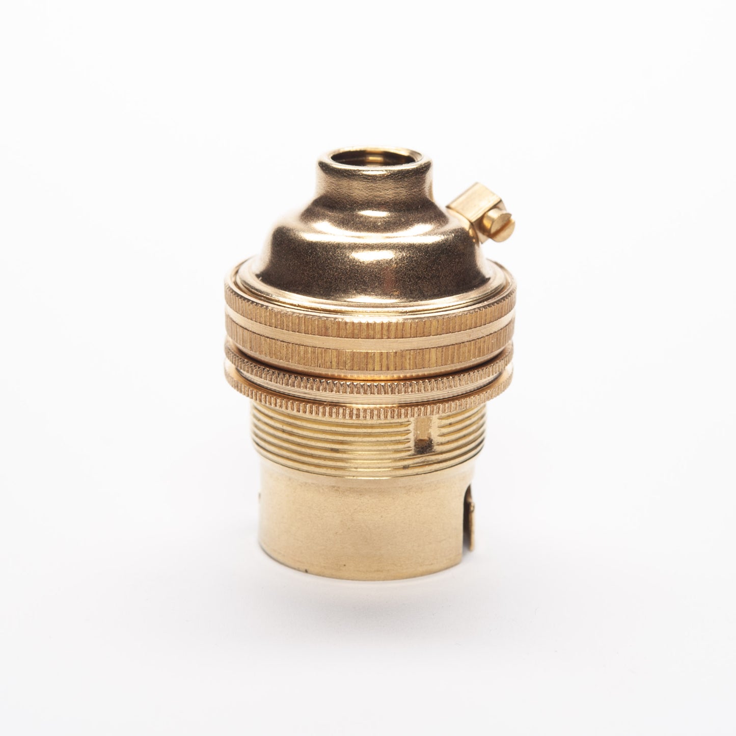 Bayonet Period Lampholder M10 Thread - Brass