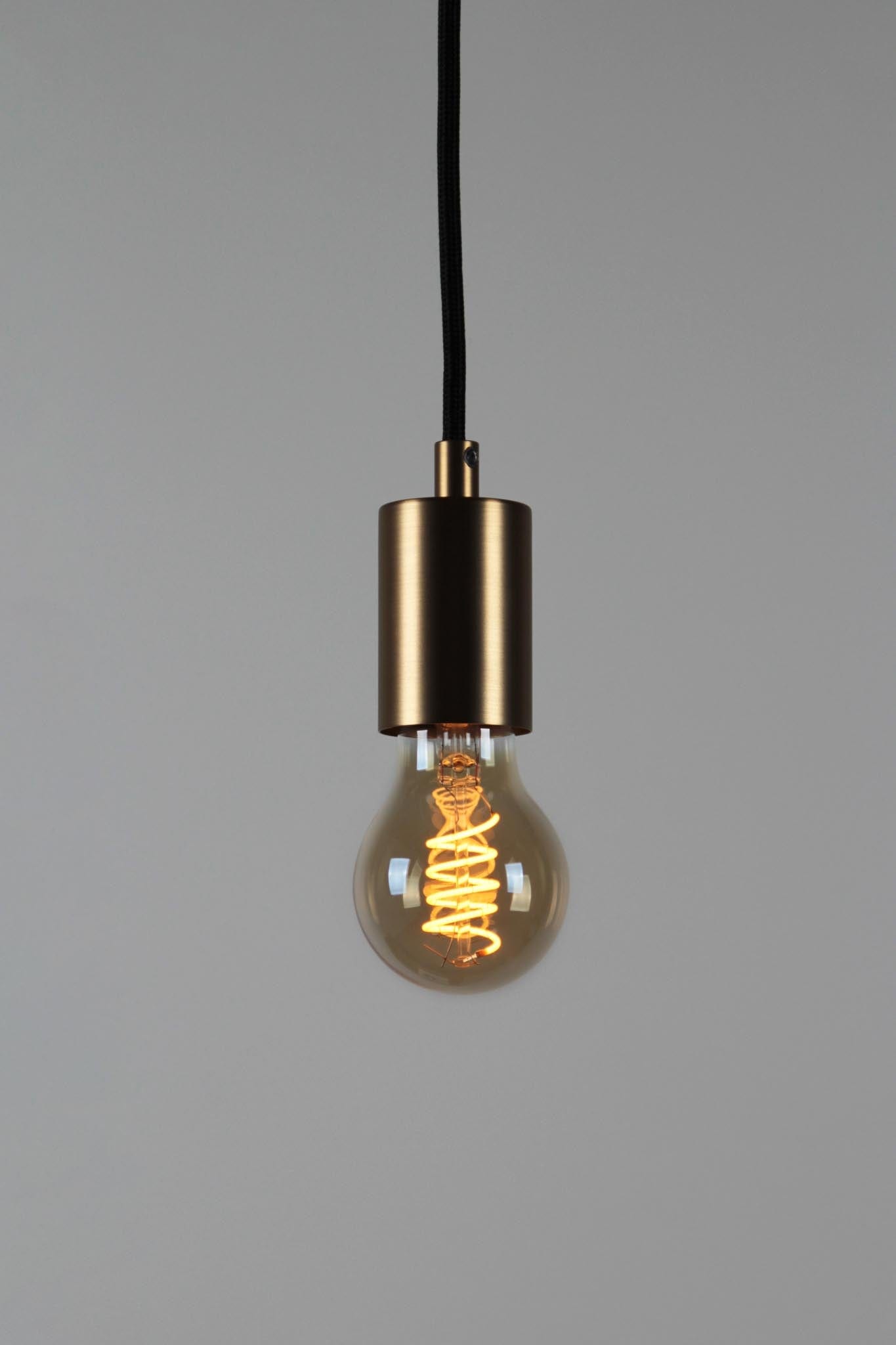 Vintlux E27 Dimmable LED Filament Lamp 4W A60 265lm 2200K Karu Pear Gold