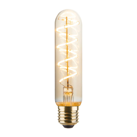 Vintlux E27 4W T30 265lm 2200K Karu 130mm Gold Tube Dimmable LED Bulb
