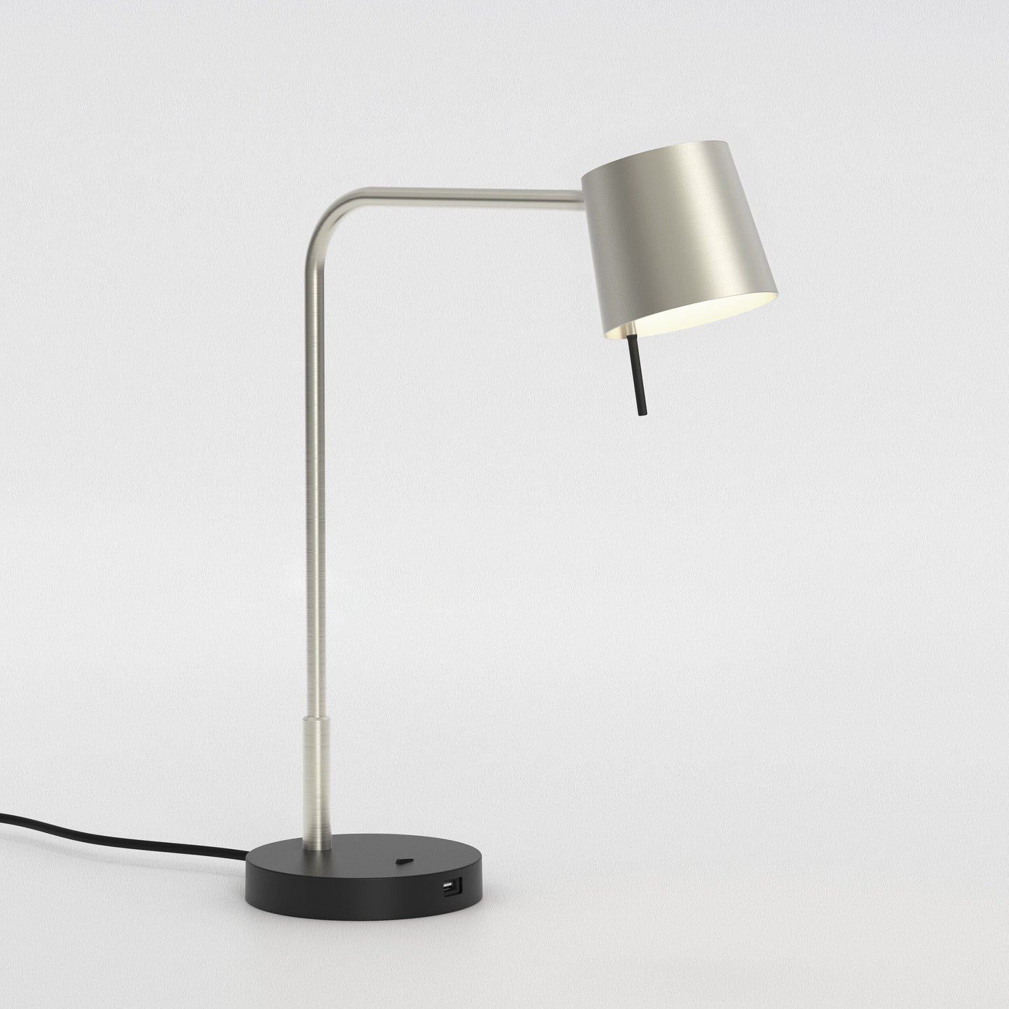 Miura Desk USB - Matt Nickel - Astro Lighting at Enamel Shades