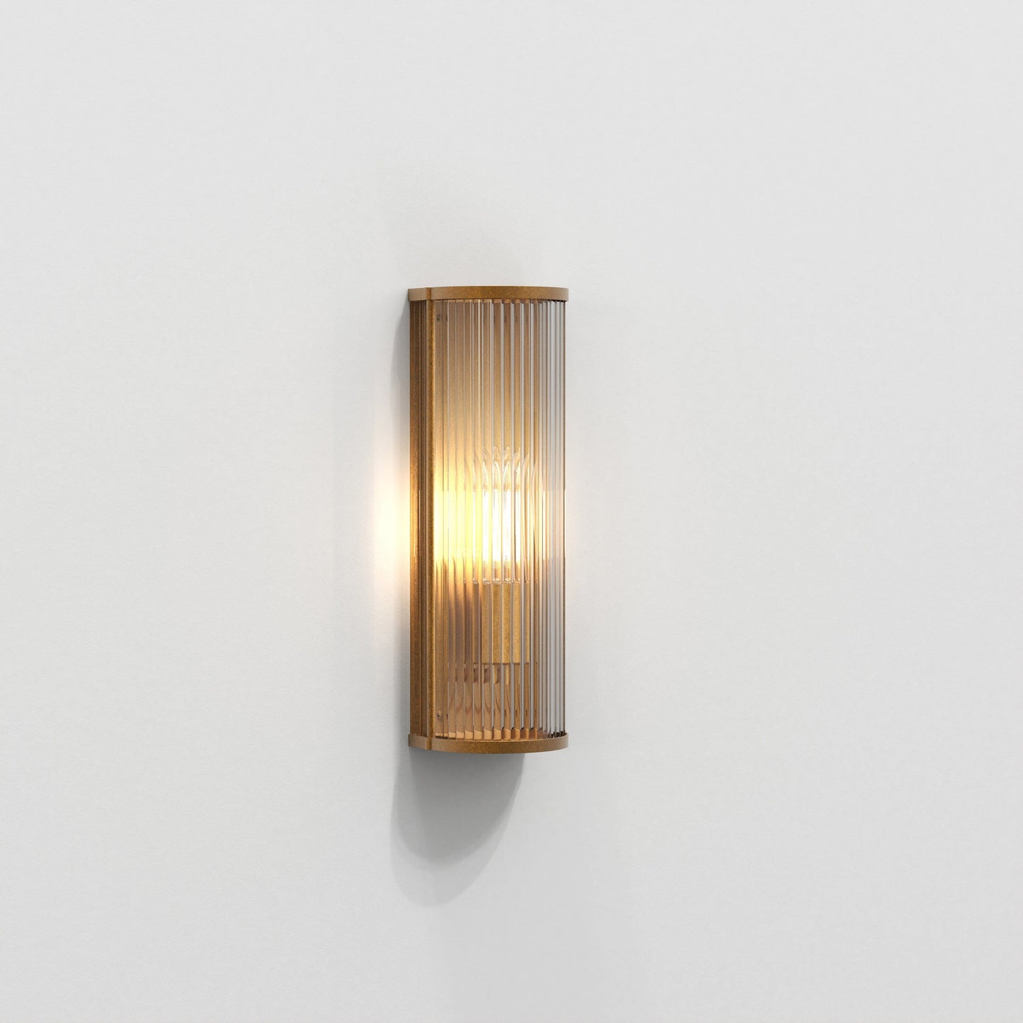Avignon Round 375 - Antique Brass - Astro Lighting at Enamel Shades