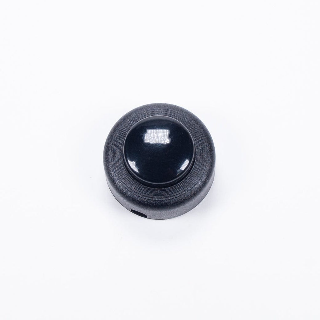 Black Floor Foot Switch 50mm Diameter with Gloss Button