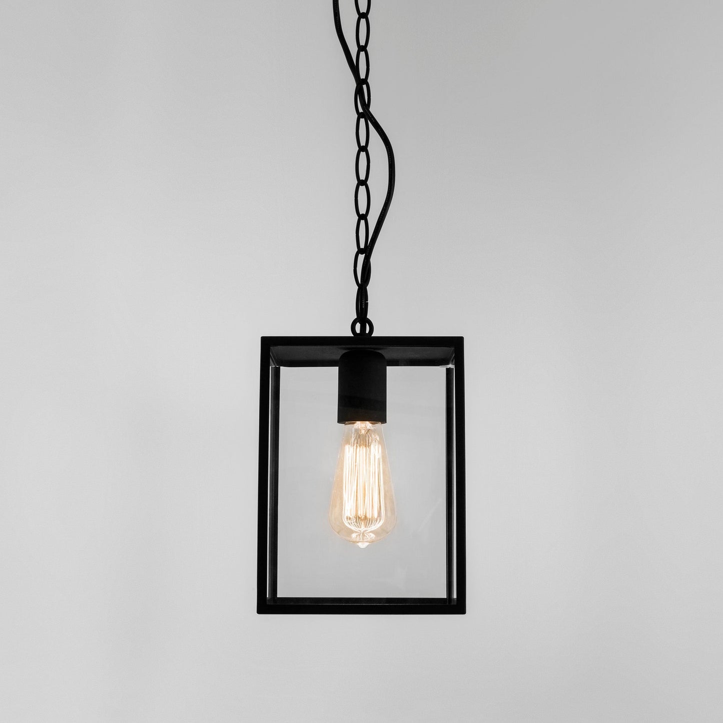 Homefield Pendant 240 - Textured Black - Astro Lighting at Enamel Shades