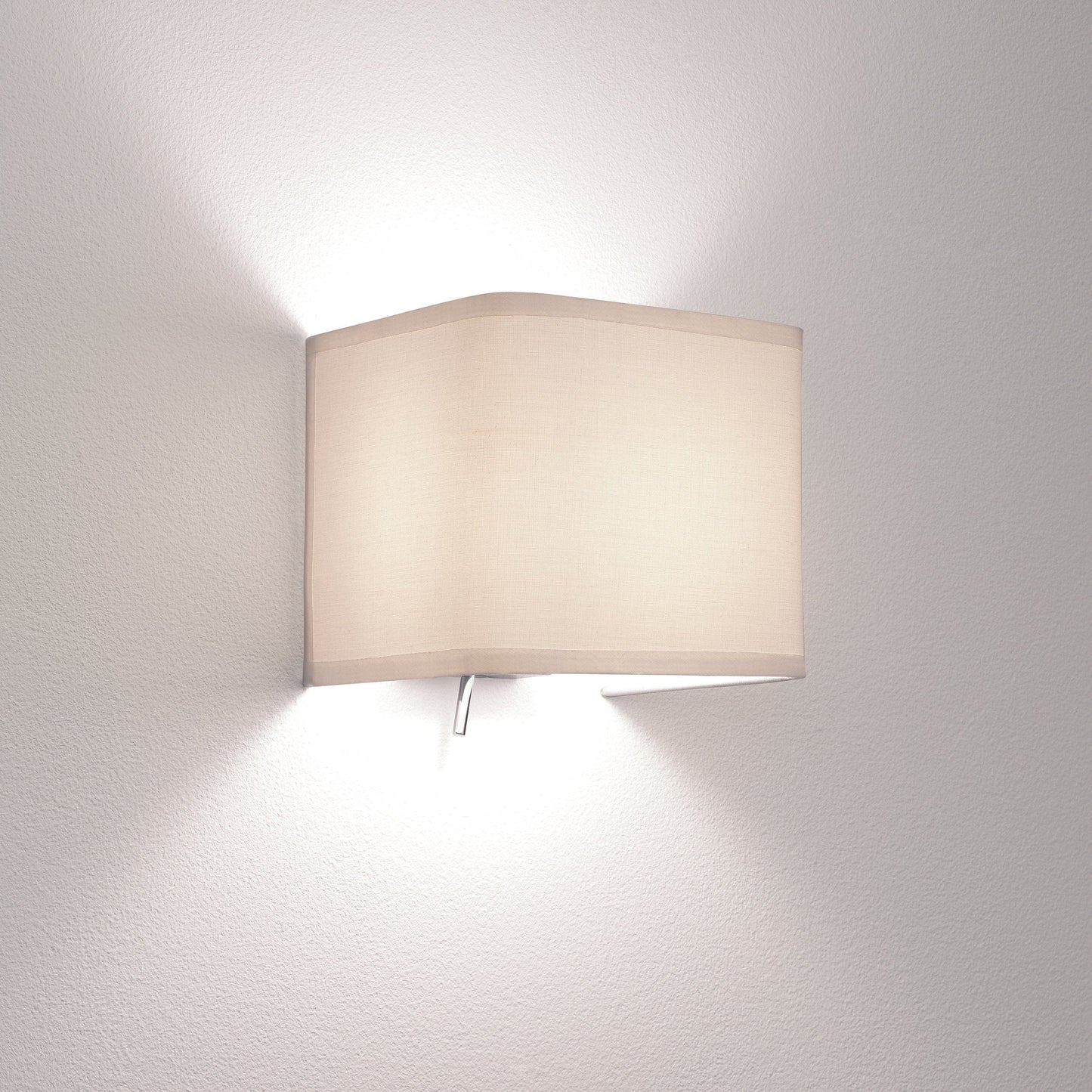Ashino - White Fabric - Astro Lighting at Enamel Shades