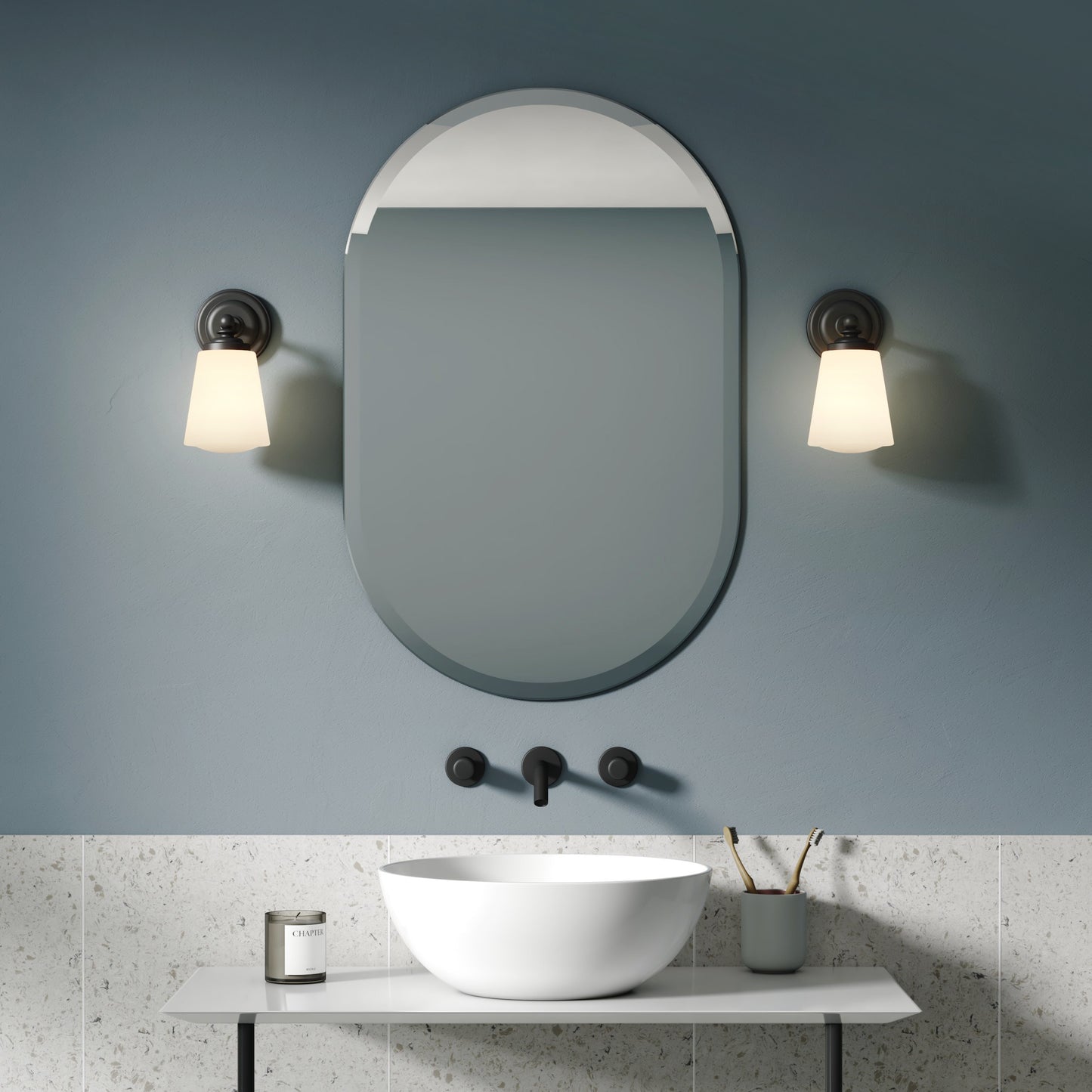 Astro Anton Matt Bathroom Wall Light