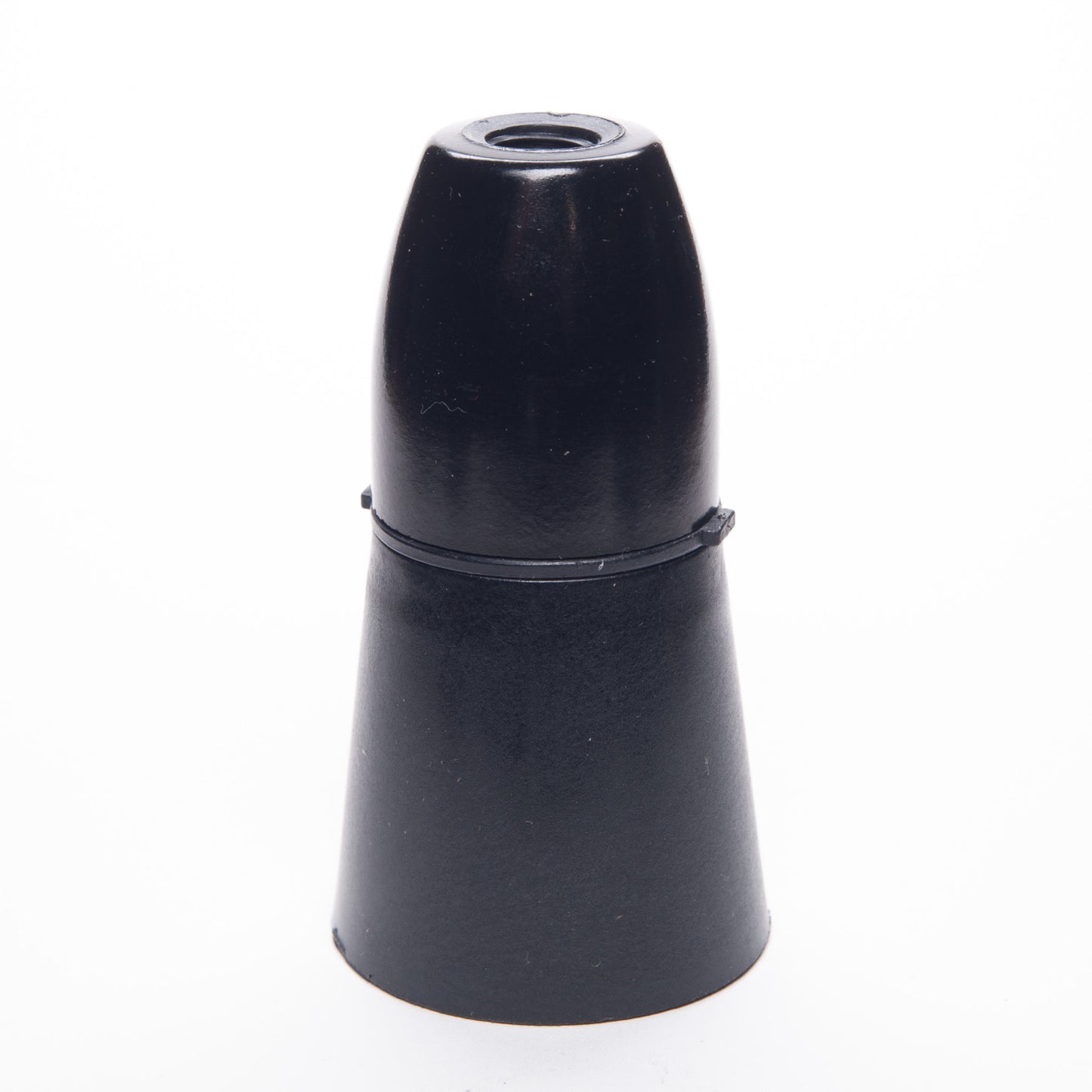 Black Bakelite Bayonet M10 Threaded Lampholder BC B22