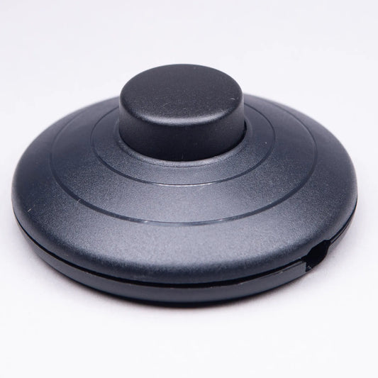 Black Round Foot Floor Switch with Push Terminal CE & UL