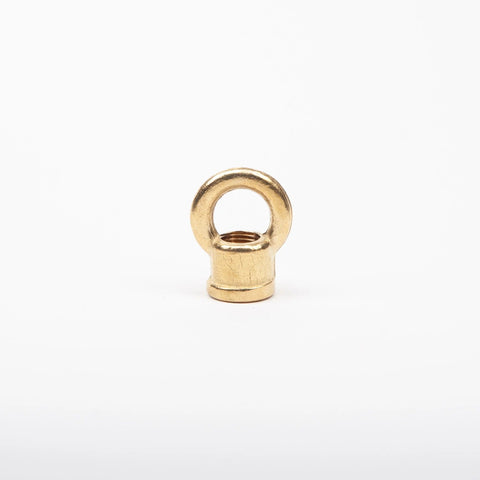 Brass Hanging Ring 22mm Diameter M10 Female Threaded