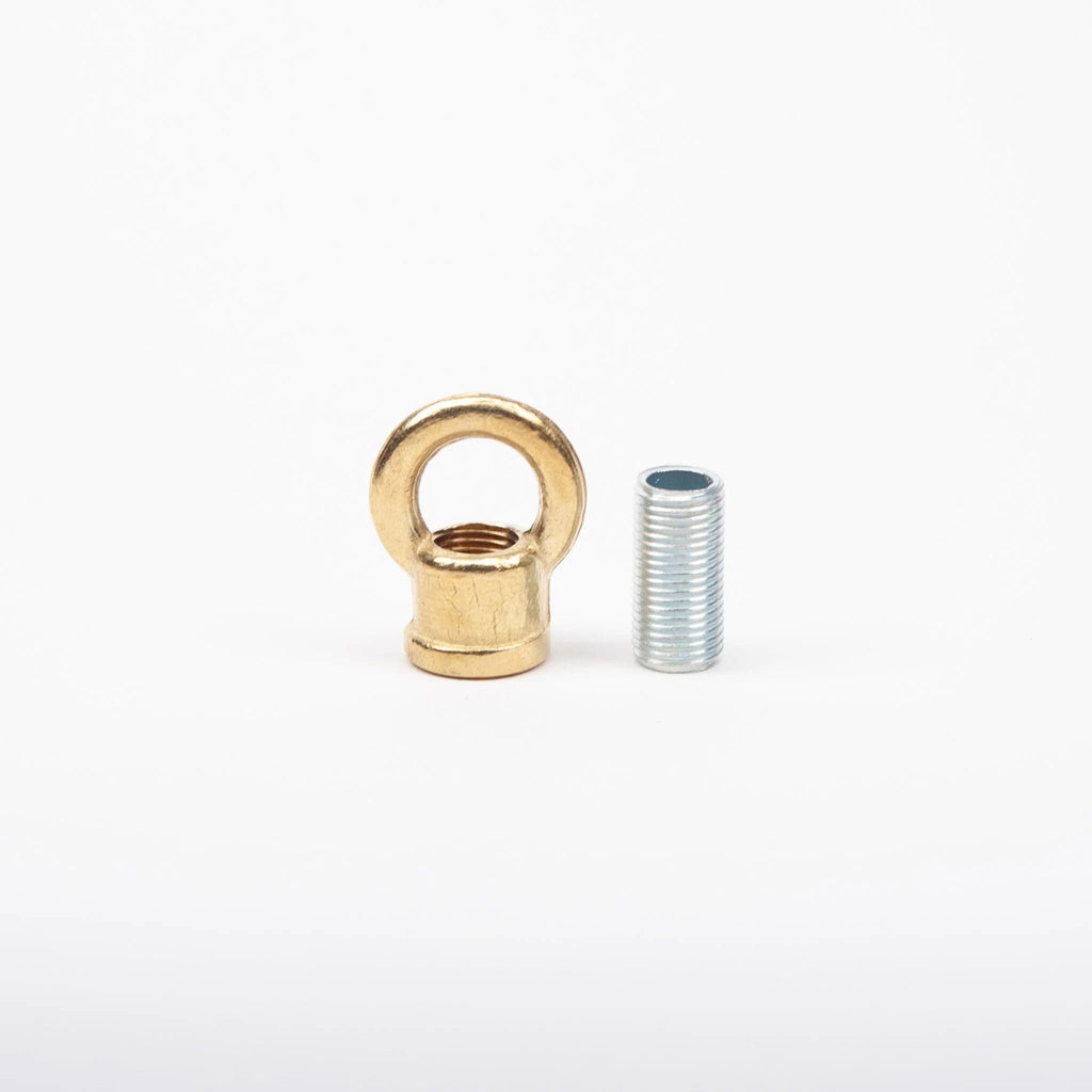 Brass Hanging Ring 22mm Diameter M10 Female Threaded