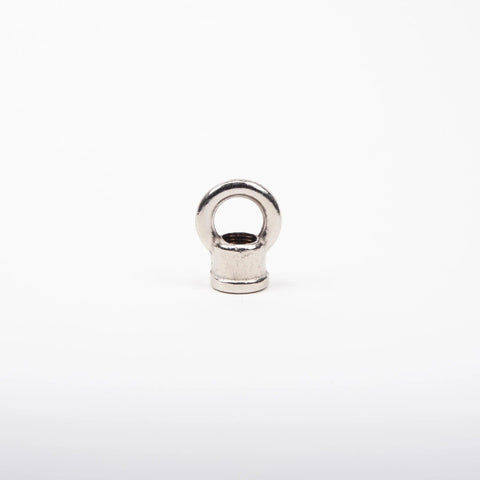 Nickel Silver Hanging Ring 22mm Diameter M10 Female Threaded