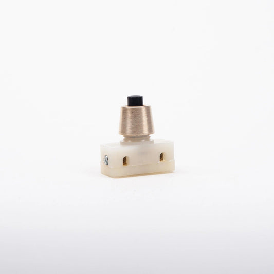 Simple Push Switch M10 8mm Thread Brass Cap