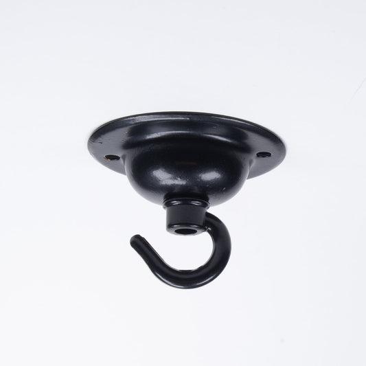 Period Ceiling Hook - Black