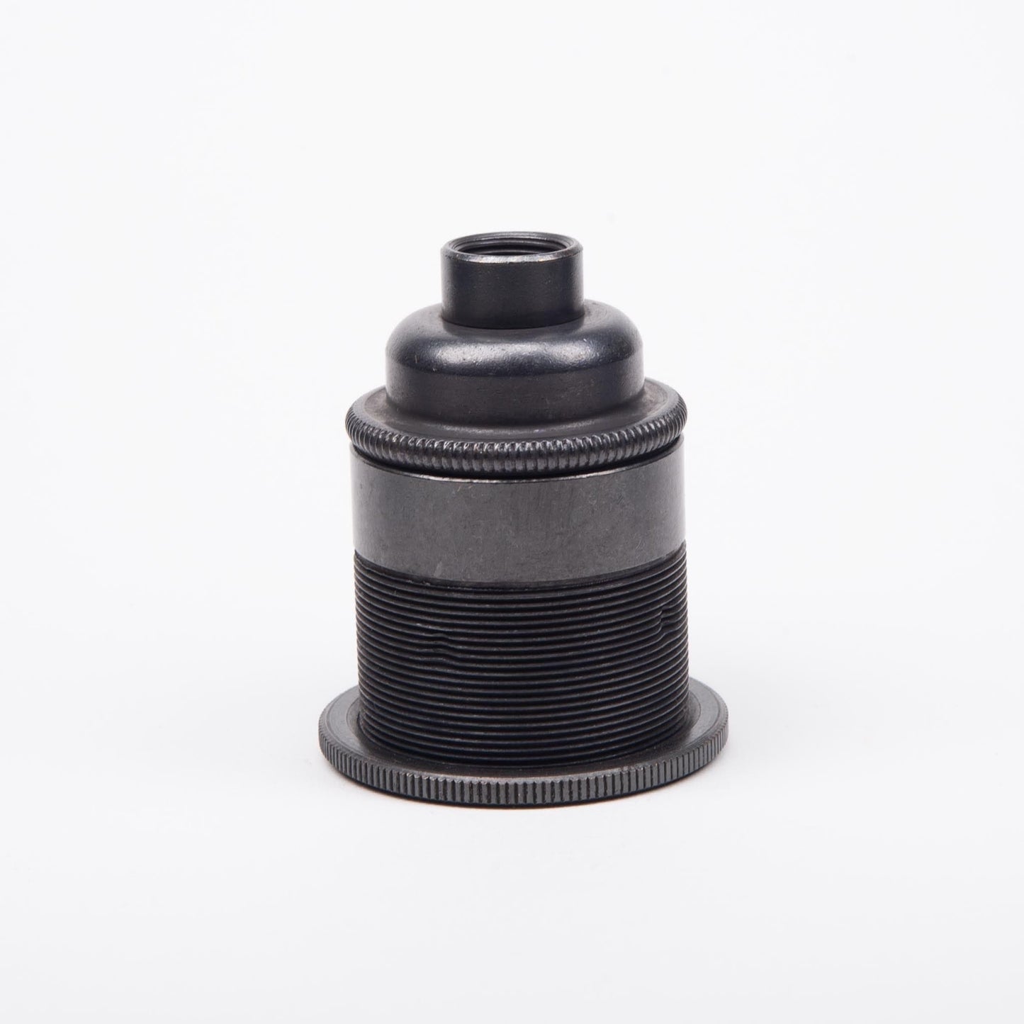 E27 1/2" Threaded Period Lampholder - Bronze Black Brass