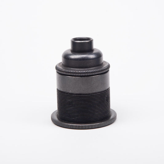 E27 1/2" Threaded Period Lampholder - Bronze Black Brass
