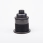 E27 1/2" Threaded Period Lampholder - Bronze Black Brass