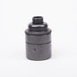 E27 1/2" Threaded Period Plain Skirt Lampholder - Bronze Black Brass