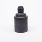 E27 Integral Grip Plain Skirt Lampholder - Bronze Black Brass