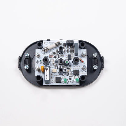 Designer Black Inline Electronic Floor Dimmer Switch for Two Core Flex