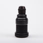 E14 Solid Brass Lampholder with Integral grip - Bronze Black Brass