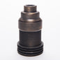 E14 Solid Brass Lampholder M10 Thread - Brushed Antique Brass