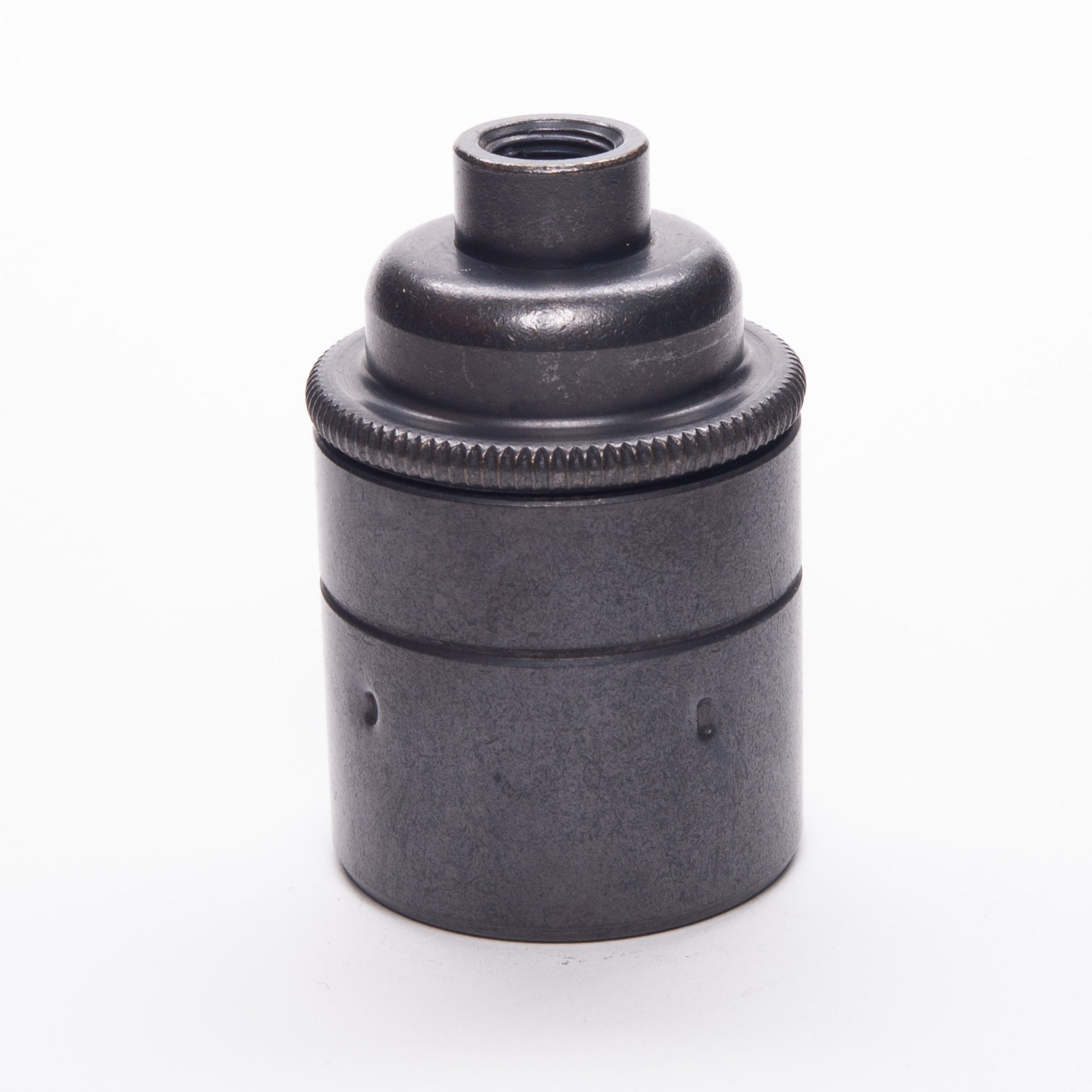 E27 ES Edison Screw Plain Skirt Bronze Black Brass Period   Lampholder M10 Threaded