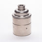 E27 ES Edison Screw Plain Skirt Nickel Period   Lampholder M10 Threaded