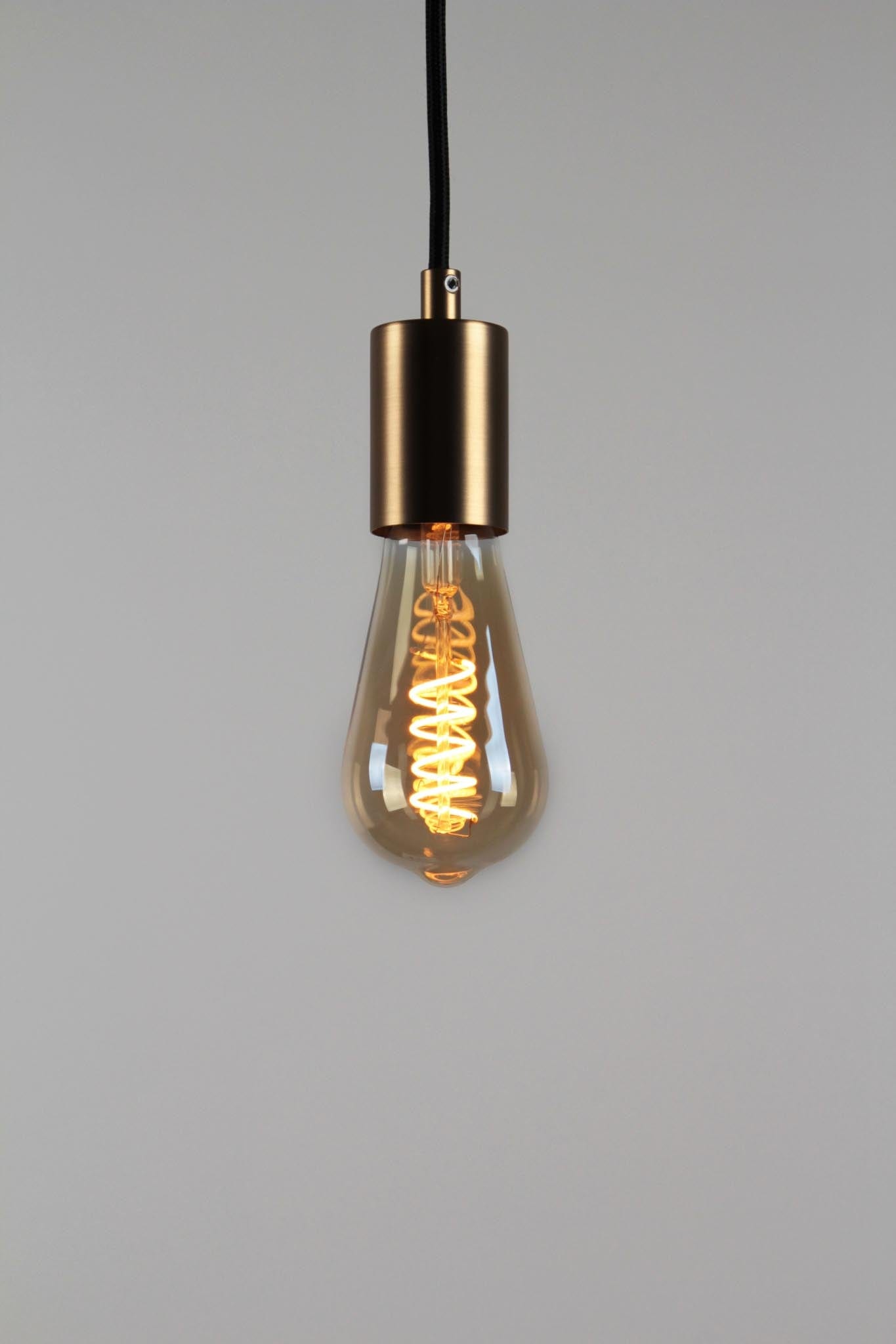 Vintlux E27 Dimmable LED Filament Lamp 4W ST64 265lm 2200K Karu Edison Gold