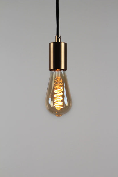 Vintlux E27 Dimmable LED Filament Lamp 4W ST64 265lm 2200K Karu Edison Gold