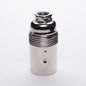E14 Plated Nickel Plain Skirt Lampholder M10 Threaded