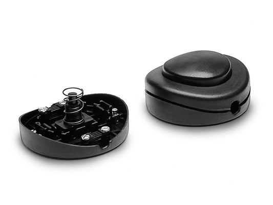 Matt Black Foot Floor Switch 65mm Diameter