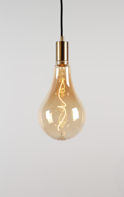 Vintlux E27 Dimmable LED Filament Lamp 4W AG165 265lm 2200K Kyodai Fira Pear XXL Gold
