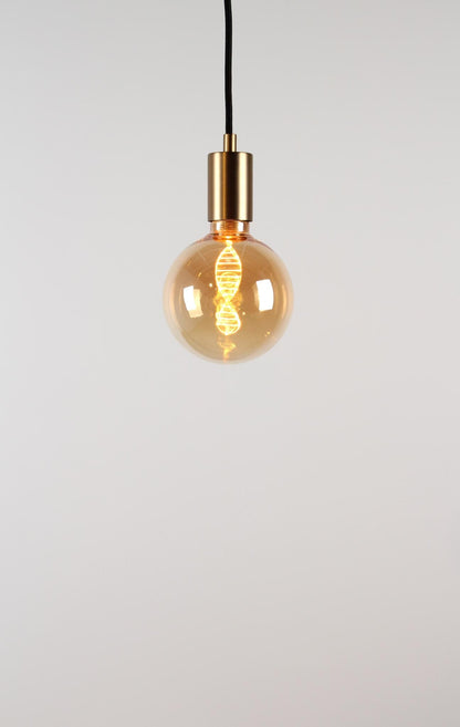 Vintlux E27 Dimmable LED Filament Lamp 4W G125 110lm 1800K Kyodai DNA Globe XL Gold