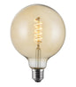 Vintlux E27 Dimmable LED Filament Lamp 4W G125 265lm 2200K Karu Globe XL Gold