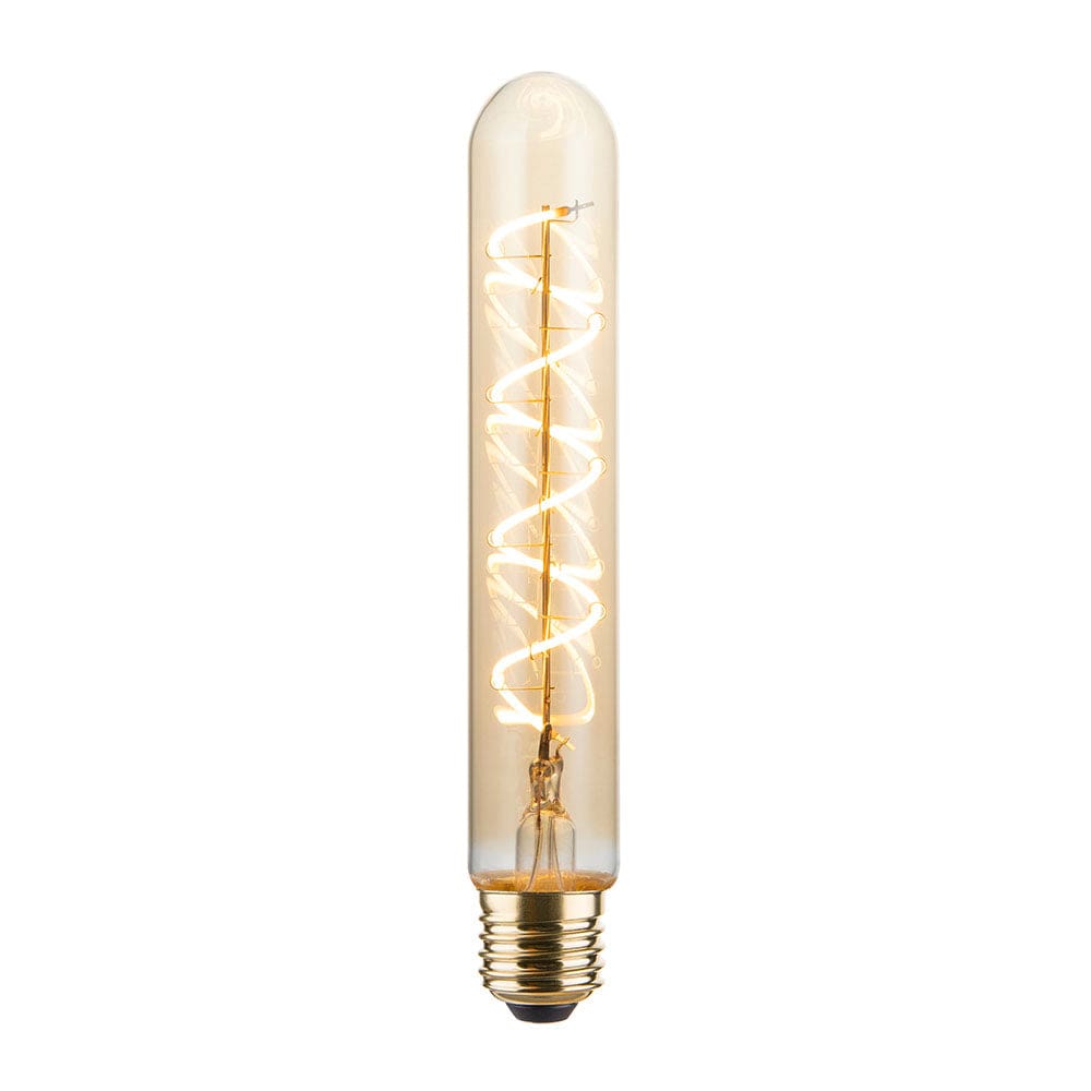 Vintlux E27 4W T30 265lm 2200K Karu 185mm Tube Gold Dimmable LED Bulb