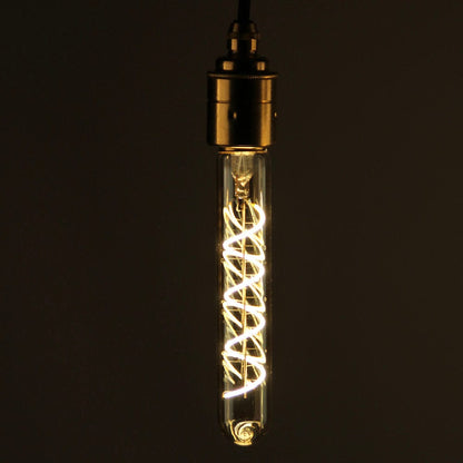 Vintlux E27 4W T30 265lm 2200K Karu 185mm Tube Gold Dimmable LED Bulb