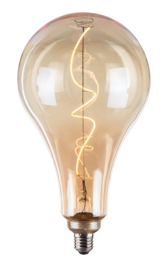 Vintlux E27 Dimmable LED Filament Lamp 4W AG165 265lm 2200K Kyodai Fira Pear XXL Gold
