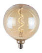 Vintlux E27 Dimmable LED Filament Lamp 4W G200 265lm 2200K - Kyodai Loft Globe XXL Gold