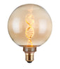 Vintlux E27 Dimmable LED Filament Lamp 4W G125 110lm 1800K Kyodai DNA Globe XL Gold