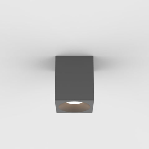 Kos Square 100 LED - Textured Grey