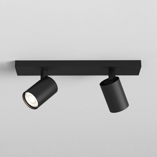 Ascoli Twin - Matt Black - Astro Lighting at Enamel Shades