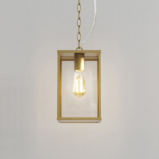 Homefield Pendant 240 - Natural Brass - Astro Lighting at Enamel Shades