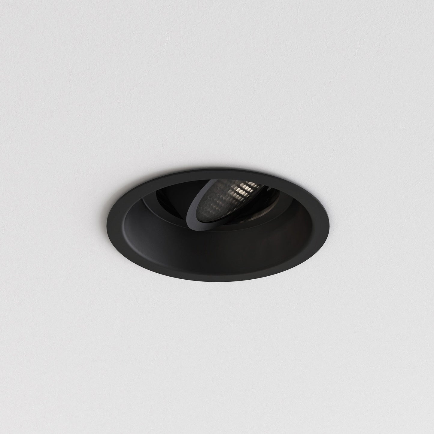 Minima Slimline Round Adjustable Fire-Rated - Matt Black - Astro Lighting at Enamel Shades