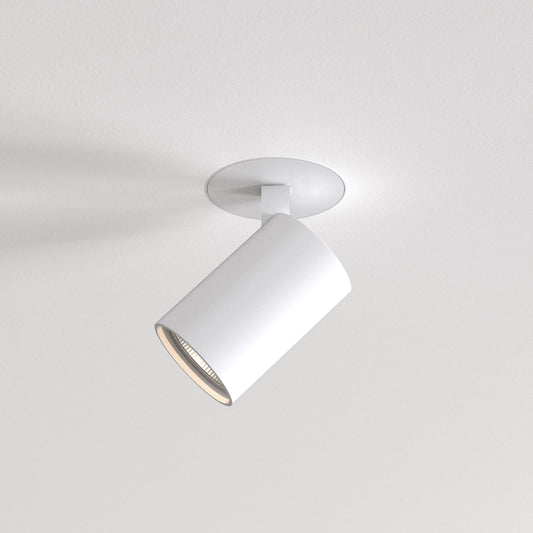 Ascoli Flush Fire-Rated - Textured White - Astro Lighting at Enamel Shades