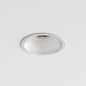 Minima Slimline Round Fixed Fire-Rated IP65 - Matt White - Astro Lighting at Enamel Shades