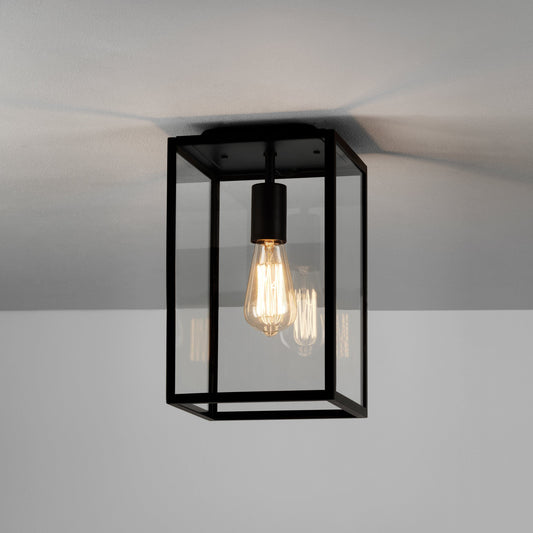 Homefield Ceiling - Textured Black - Astro Lighting at Enamel Shades