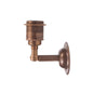 E27 Adjustable Period Wall Light - Old English Brass - www.enamelshades.co.uk